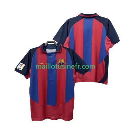 Maillot de Foot FC Barcelone 2003 2004 Domicile Retro